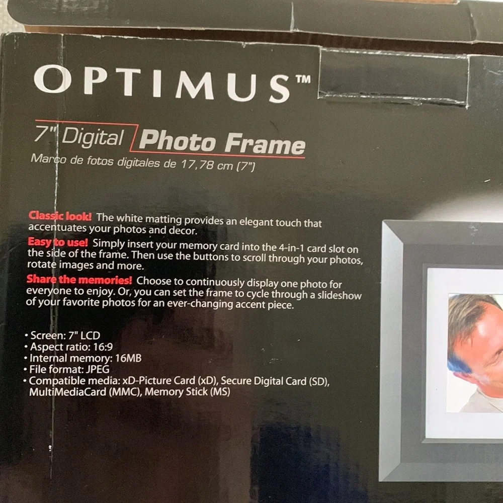 Optimus Digital Photo Frame - Picture 3 of 5